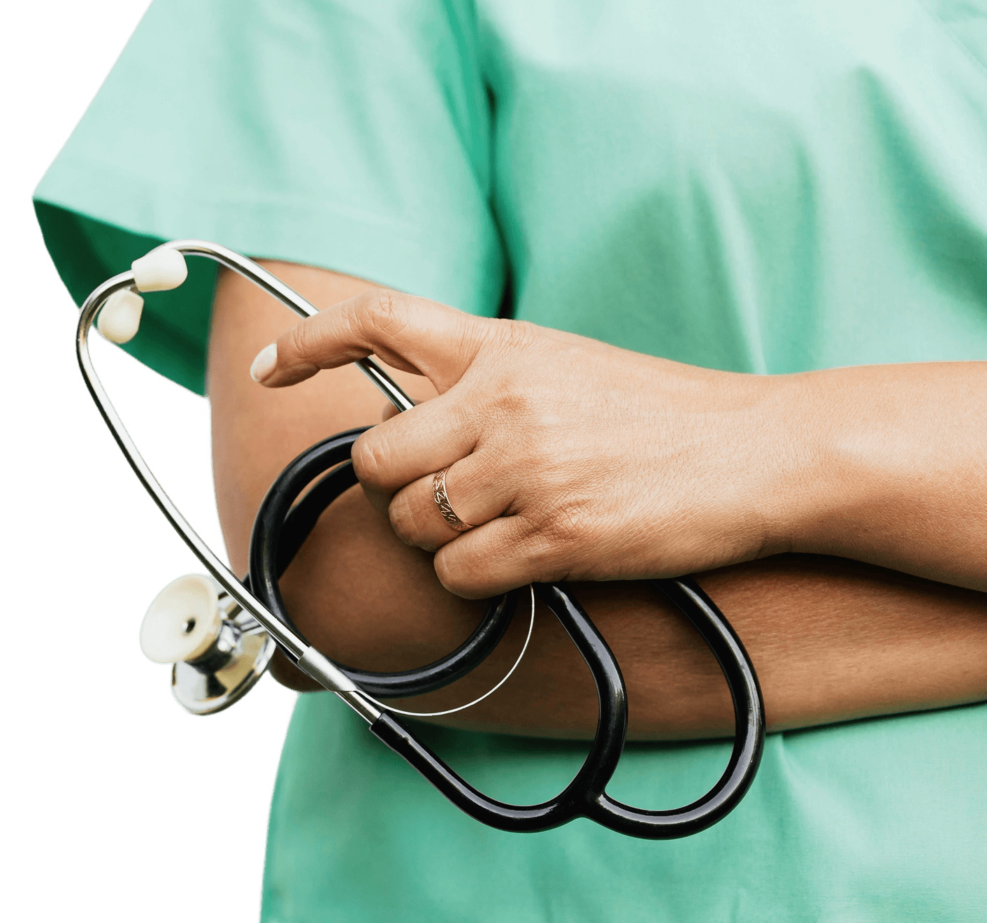 Lekarz ze stetoskopem